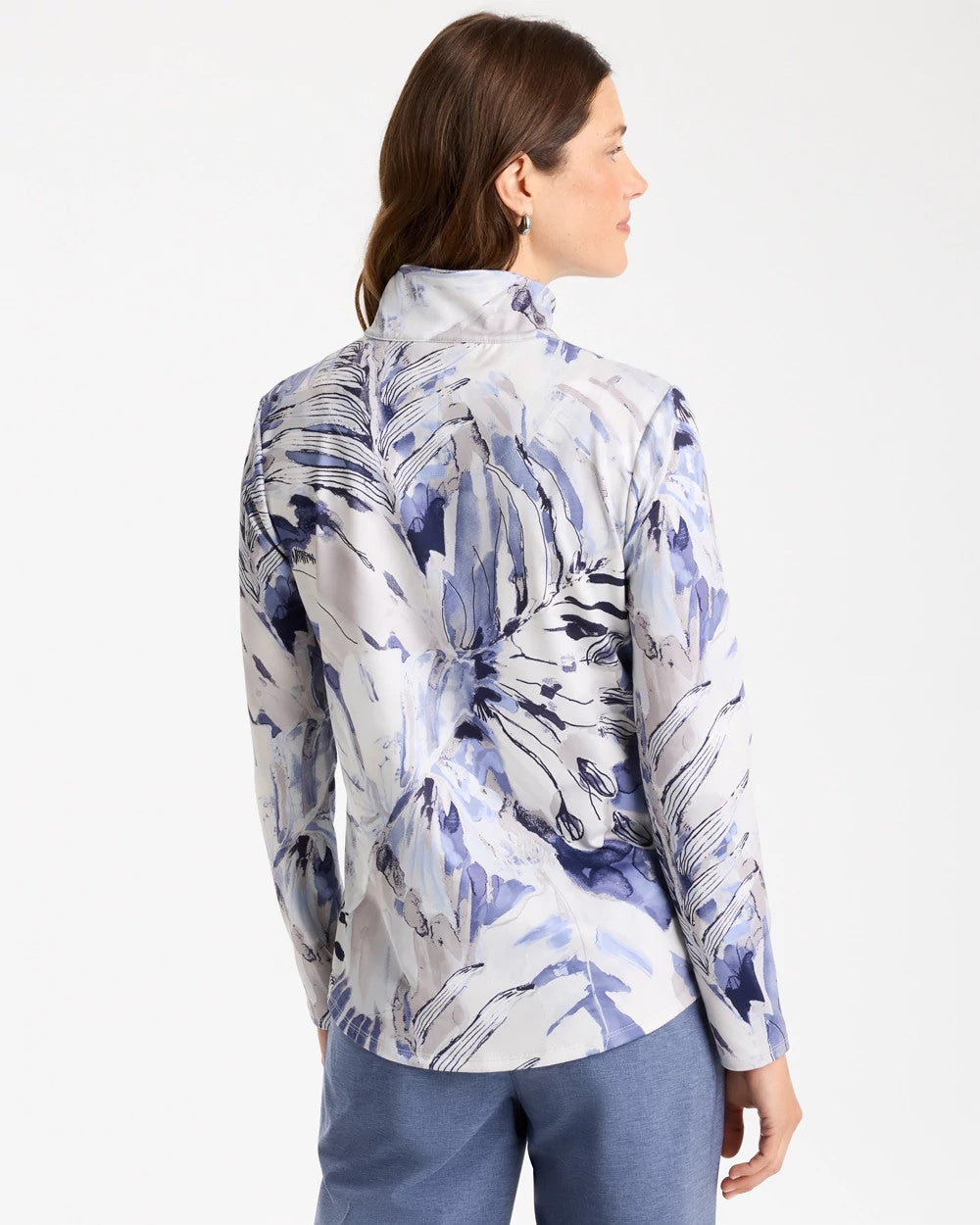 Zenergy® UPF Botanic Half Zip Polo - US 4254