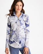 Zenergy® UPF Botanic Half Zip Polo - US 4254