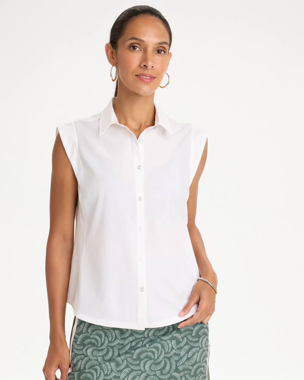 Zenergy® UPF Cap-Sleeve Tank - US 7449