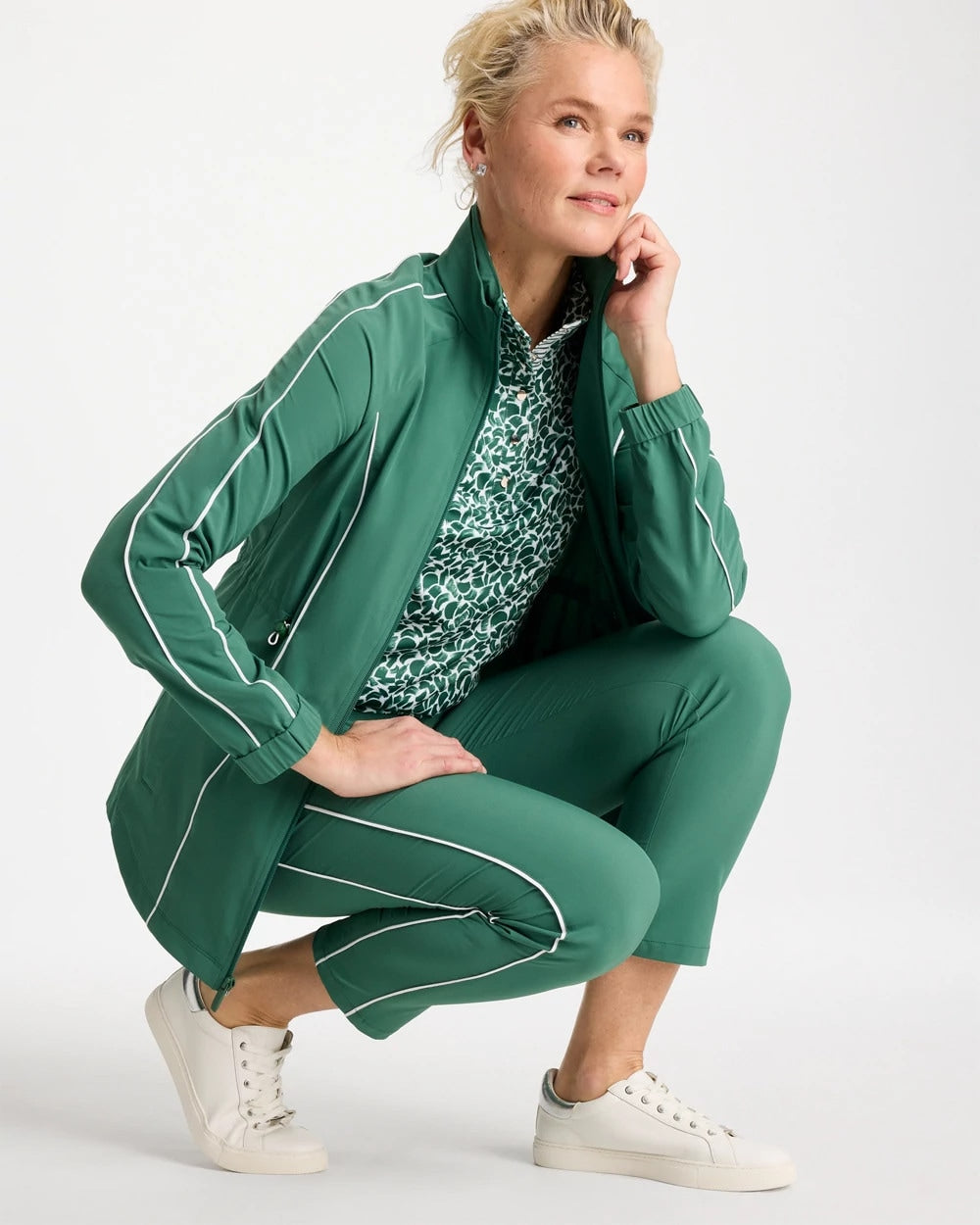 Zenergy® UPF Piping Anorak Jacket - US 8599