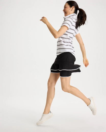 Zenergy® UPF Contrast Tulip Hem Skort - US 7531