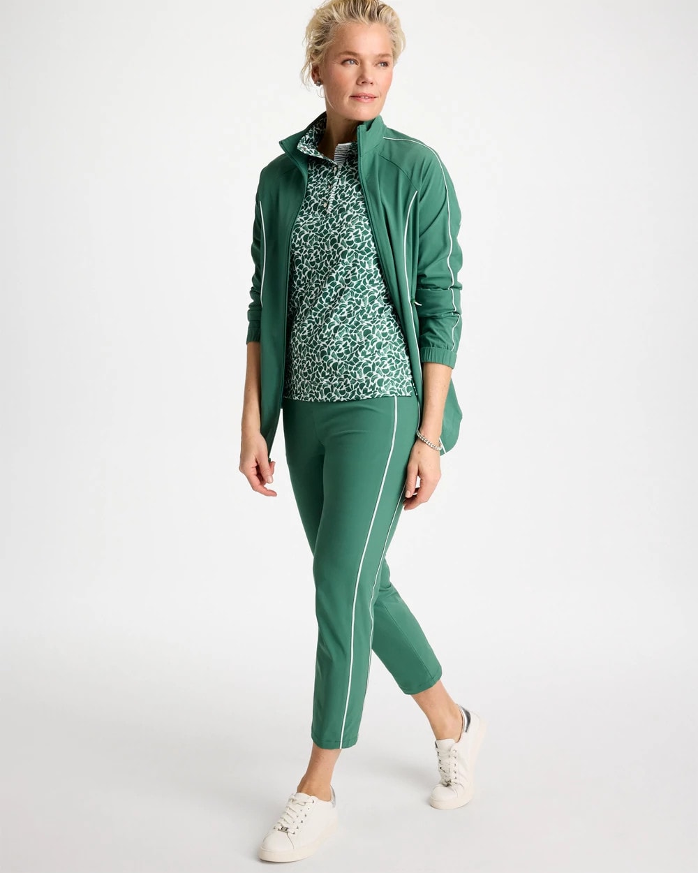 Zenergy® UPF Paint Snap Mockneck - US 2669
