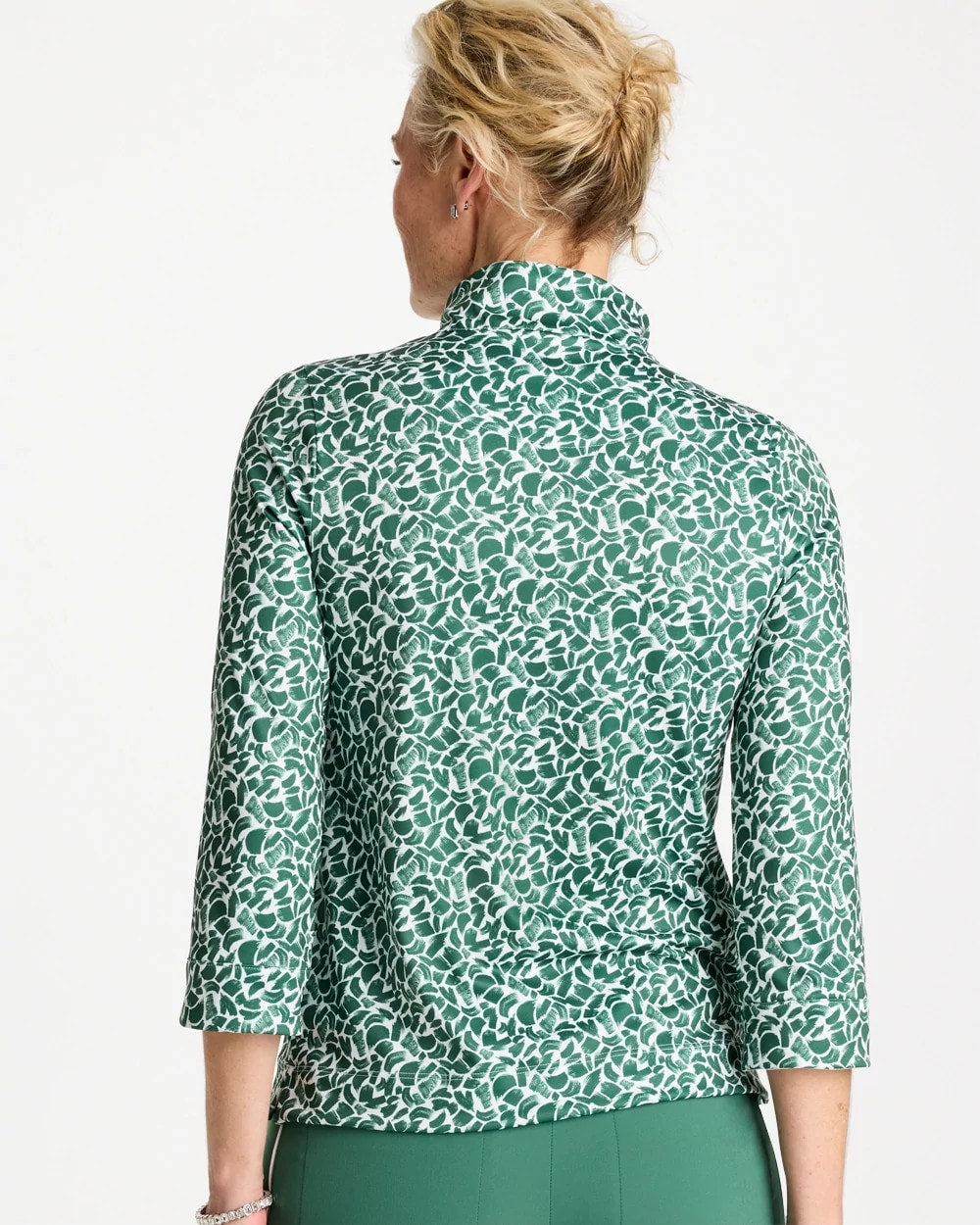 Zenergy® UPF Paint Snap Mockneck - US 2669
