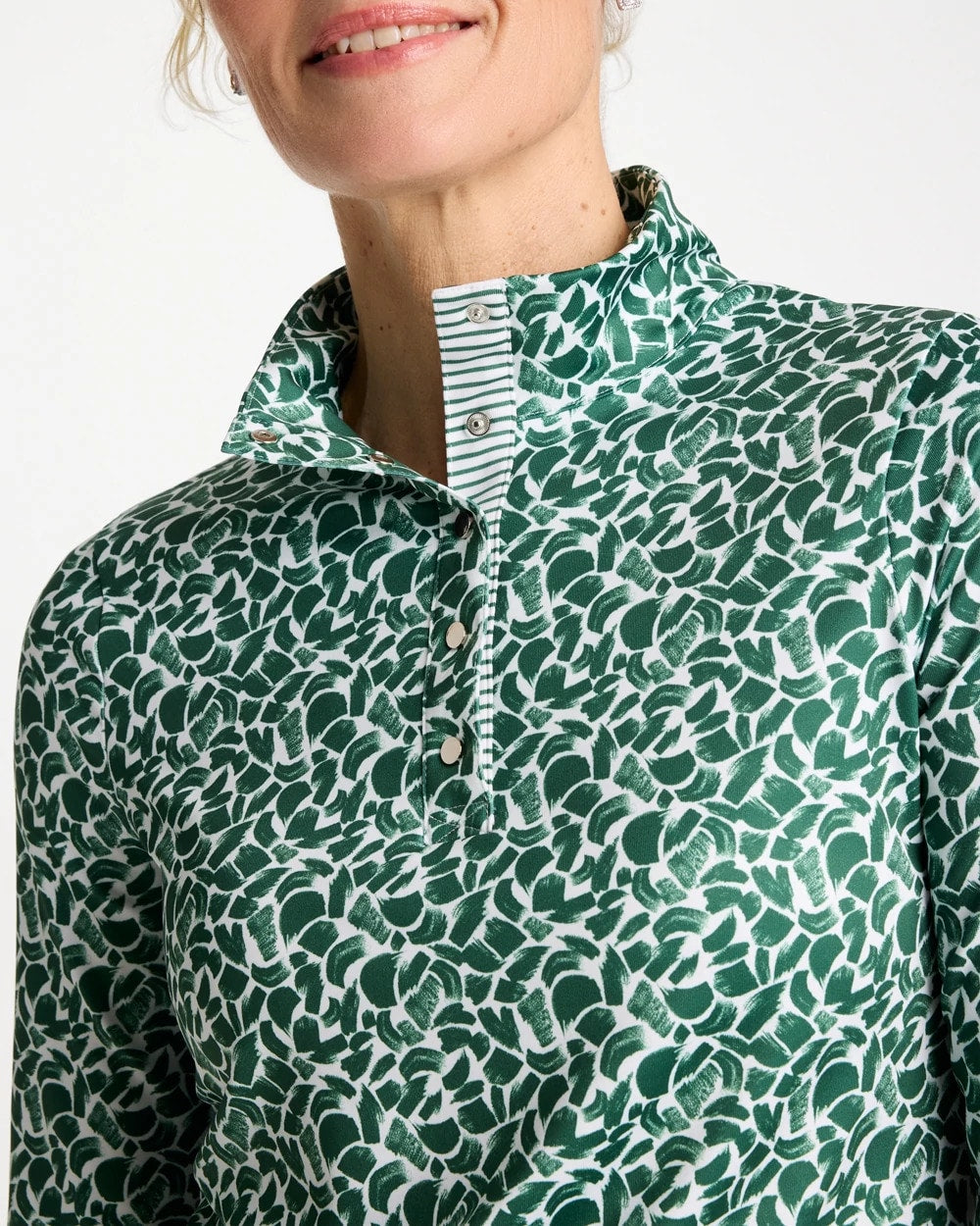 Zenergy® UPF Paint Snap Mockneck - US 2669