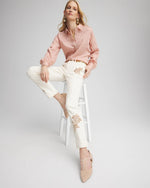 Girlfriend Ankle Utility Jeans - US 3687