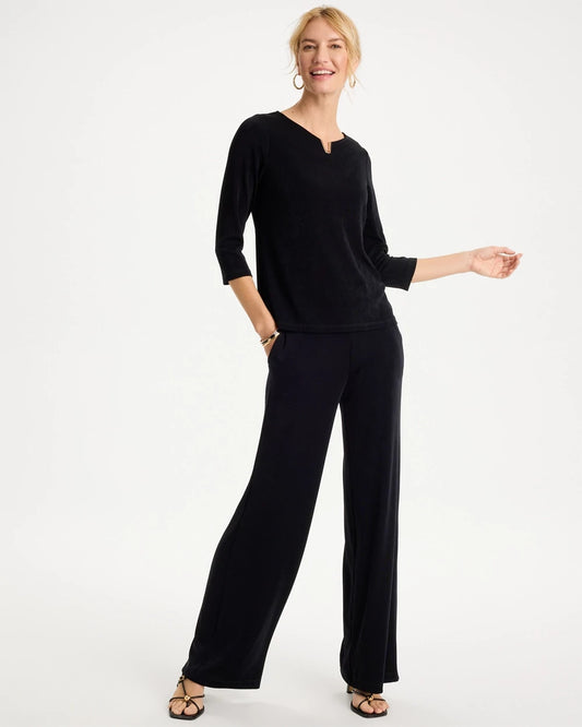 Travelers™ Embellished V-Neck Top - US 4583