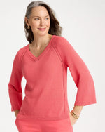 Cotton-Blend Pullover Sweater - US 6951