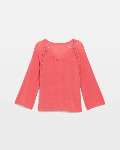 Cotton-Blend Pullover Sweater - US 6951