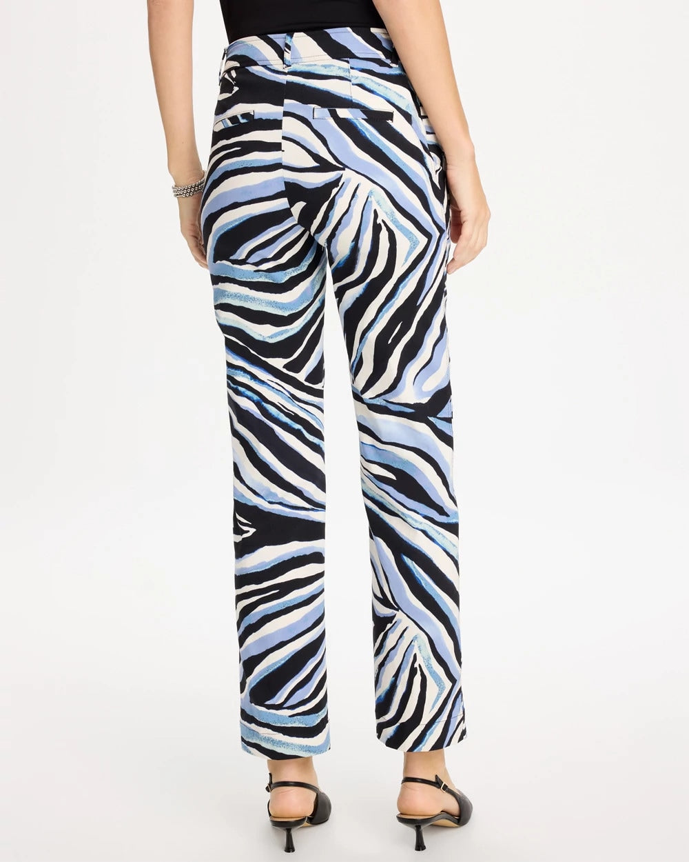 Emme Wide-Leg Abstract Animal Pants - US 5758
