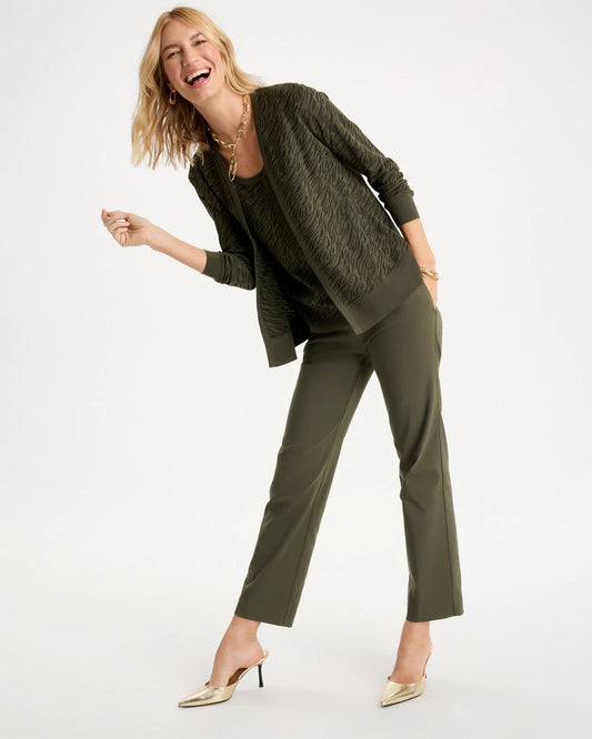 Ella Jacquard Long-Sleeve Cardigan - US 3792